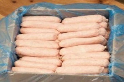 Salchichas de cerdo para catering 4,54 kg